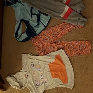 Reebok 4 piece set girls size 7/8